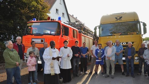 Schon viele Jahre bringt die Kolpingfamilie Stadtlauringen Hilfsgüter nach Rumänien. Dieses Mal ist es eine Sonderfahrt, um Flüchtlingen  aus der Ukraine zu helfen. Foto: Archiv:  Werner Steinruck