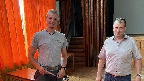 Thorsten Wehner und Bernhard Wolf Foto: Julian Wolf