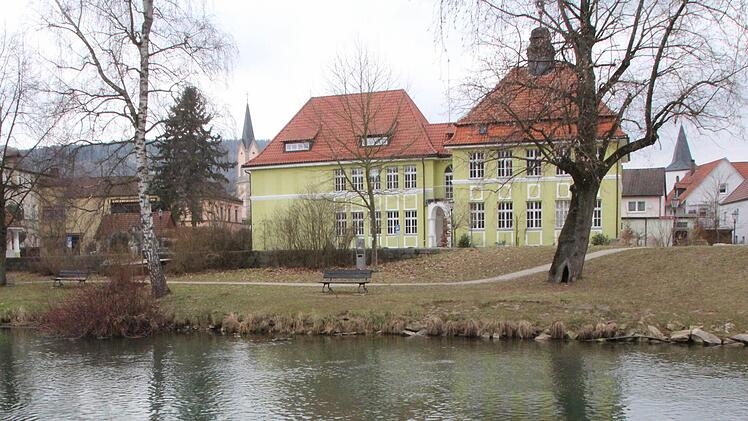 Die Wiesent in Ebermannstadt Foto: Josef Hofbauer