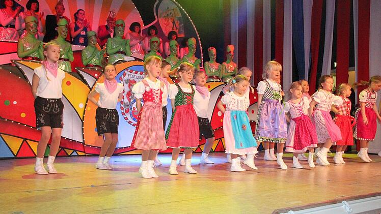 Die kleine Garde im Alpenlook  Foto: Friedwald Schedel