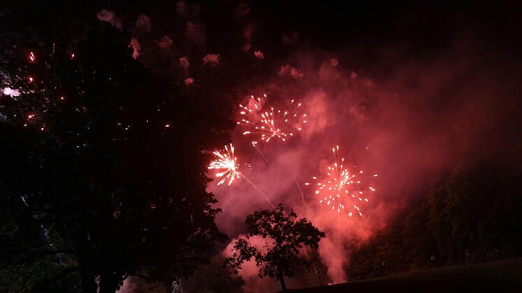 Feuerwerk beim Coburger SchlossplatzfestFoto: Timo Geldner
