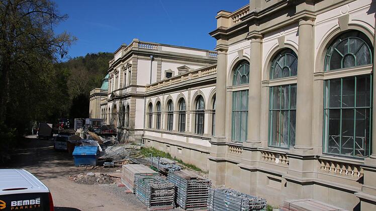 Eindrücke von der Baustelle Luitpoldbad. Foto: Ralf Ruppert