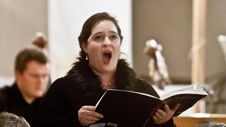 Mit ausdrucksvollem Sopran sang Celeste Siciliano