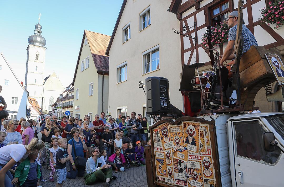 Einrücke vom Artistik-Festival ZirkArt in Forchheim