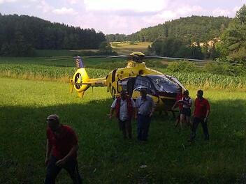 Ein 25-Jähriger hat sich beim Klettern schwer verletzt. Foto: Bergwacht Forchheim
