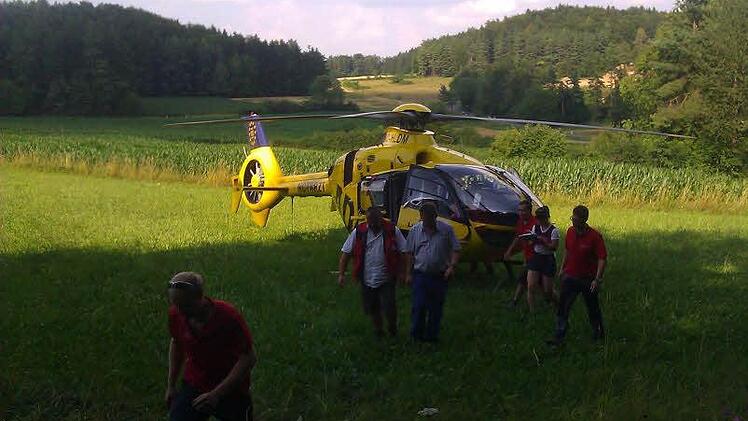 Ein 25-Jähriger hat sich beim Klettern schwer verletzt. Foto: Bergwacht Forchheim