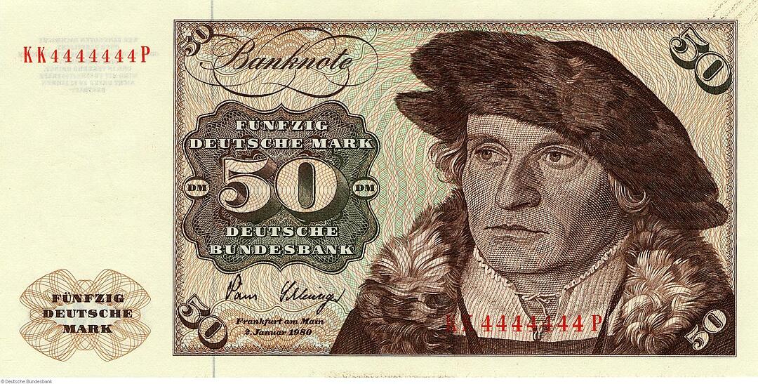 Deutsche Mark - Banknoten ab 1961