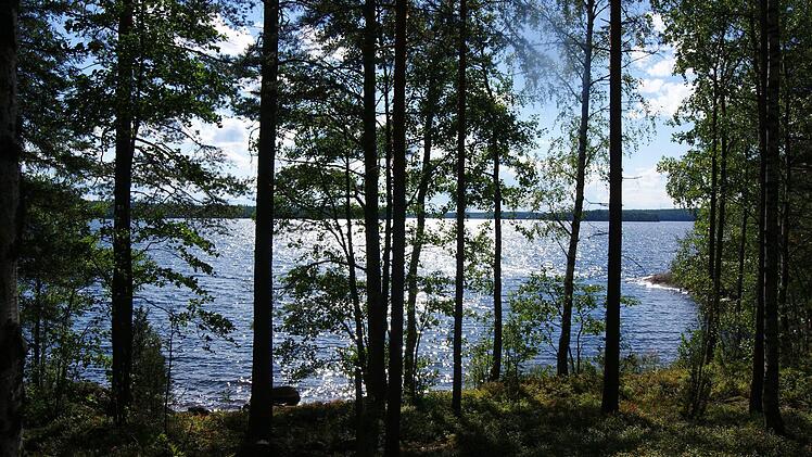 Das Sommerhäuschen liegt im Nordosten Finnlands, direkt an einem See. Foto: Suvi Leitner