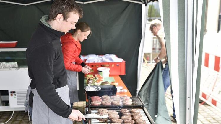 Auenland Beef aus Hofheim versorgte die Gäste des Genussfestivals mit schmackhaften Burgern.
