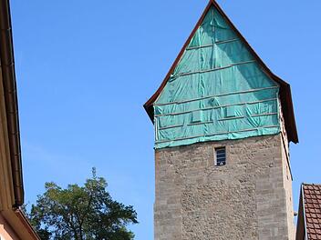 Die Netzte am Jörgentor müssen ausgetauscht oder repariert werden. Jetzt wird ein umfassendes Schadensbild erstellt, danach die notwendigen Arbeiten erledigt. Thomas Malz