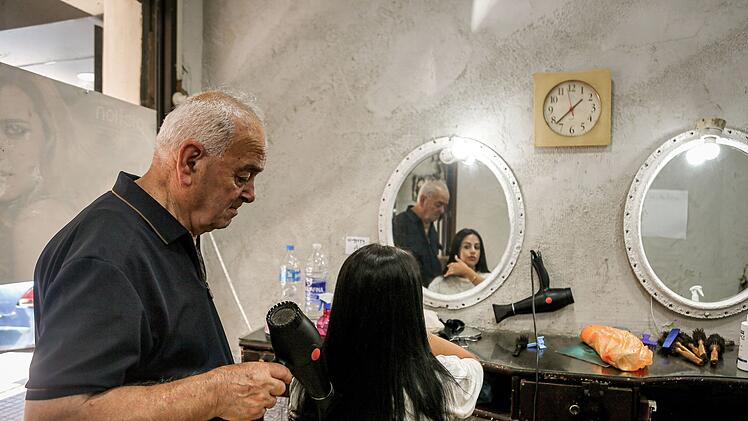 Libanesischer Friseur Elias Abboud