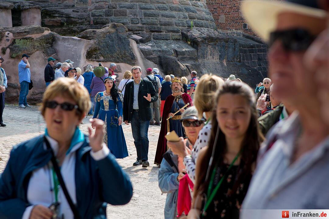 Burgfest auf der Kaiserburg in Nürnberg