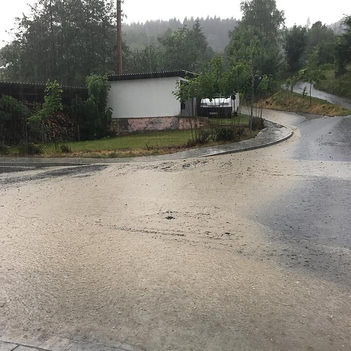 Unwetter: Überschwemmungen in Kulmbach und Kronach