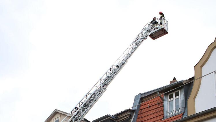 Feuerwehreinsatz am Oberen B&uuml;rgla&szlig; in CoburgFoto: Jochen Berger
