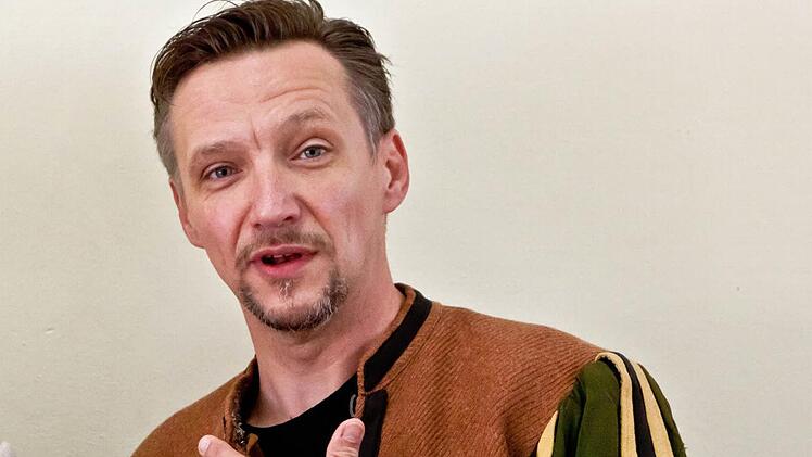 Dirk Mestermacher bei den Proben zu "Kiss Me Kate" (Coburger Sommeroperette 2013)Foto: Jochen Berger