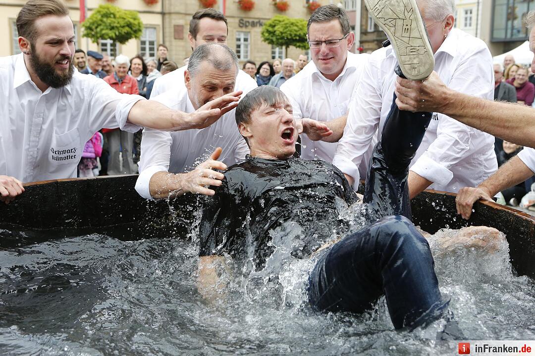 Gautschfeier 2015 der Mediengruppe Oberfranken in Bamberg
