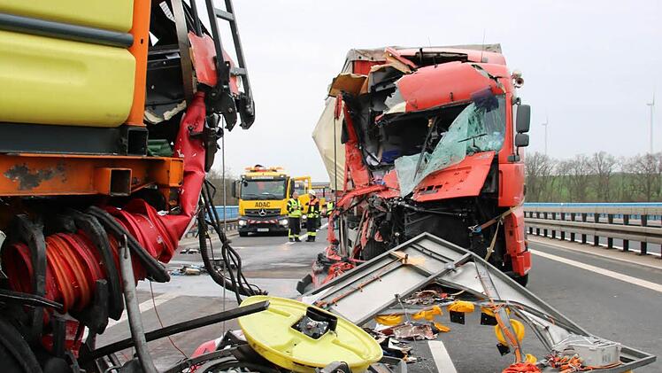Eindrücke vom Unfall. Foto: Ralf Ruppert