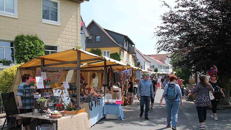 Frühjahrsmarkt und Fischerfest lockten viele Besucher nach Mitwitz. Foto: Herbert Fischer