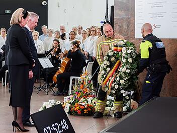 Gedenken an die Anschl&auml;ge in Belgien
