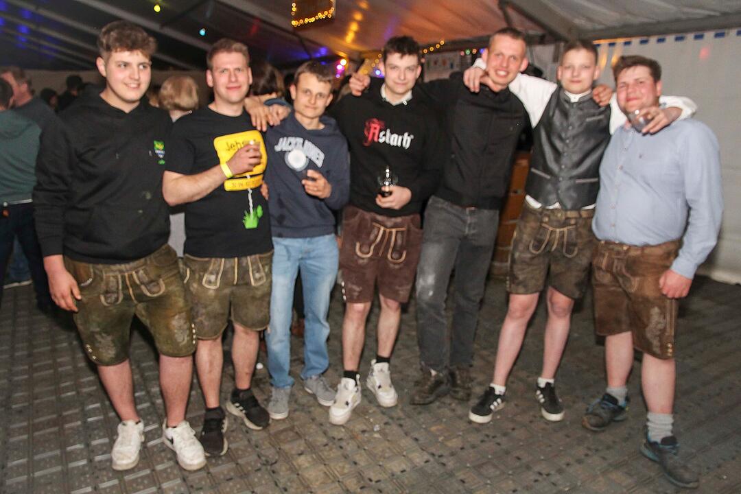 Die Partyband "highline" sorgte f&uuml;r gute Stimmung.