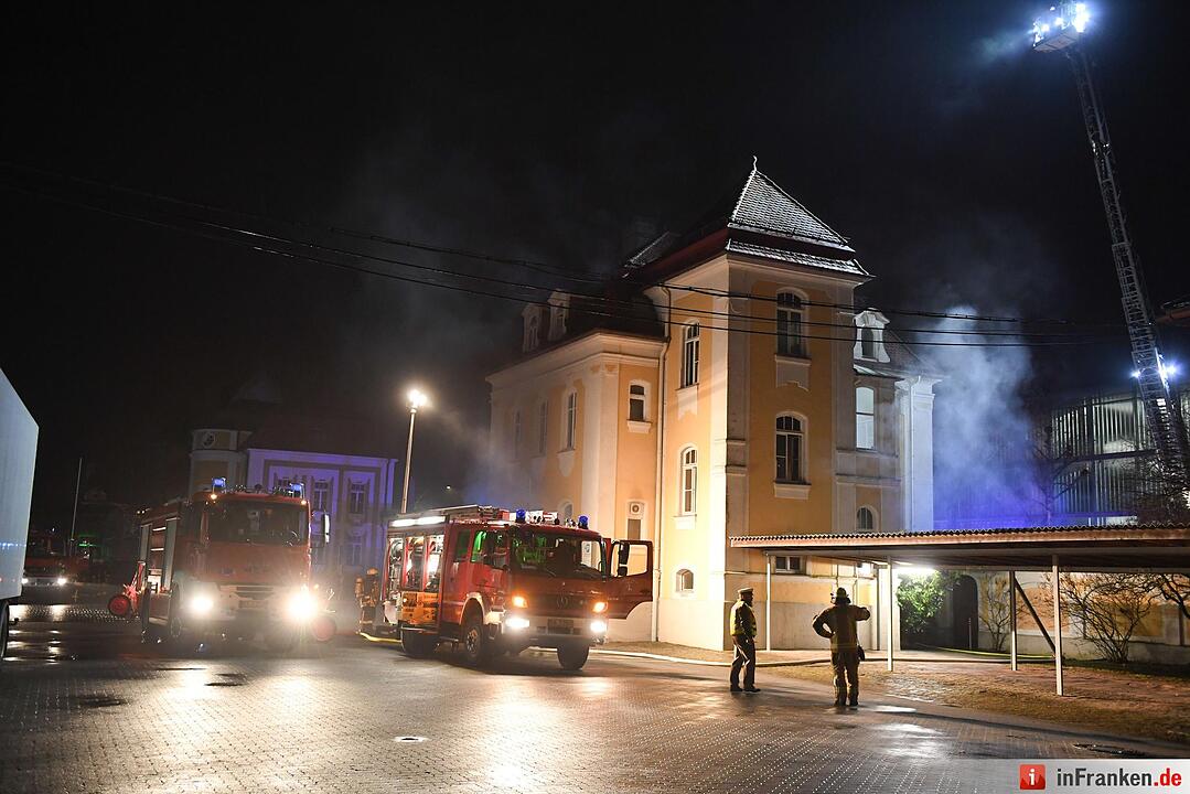 Brand am Schlachthof in Bamberg