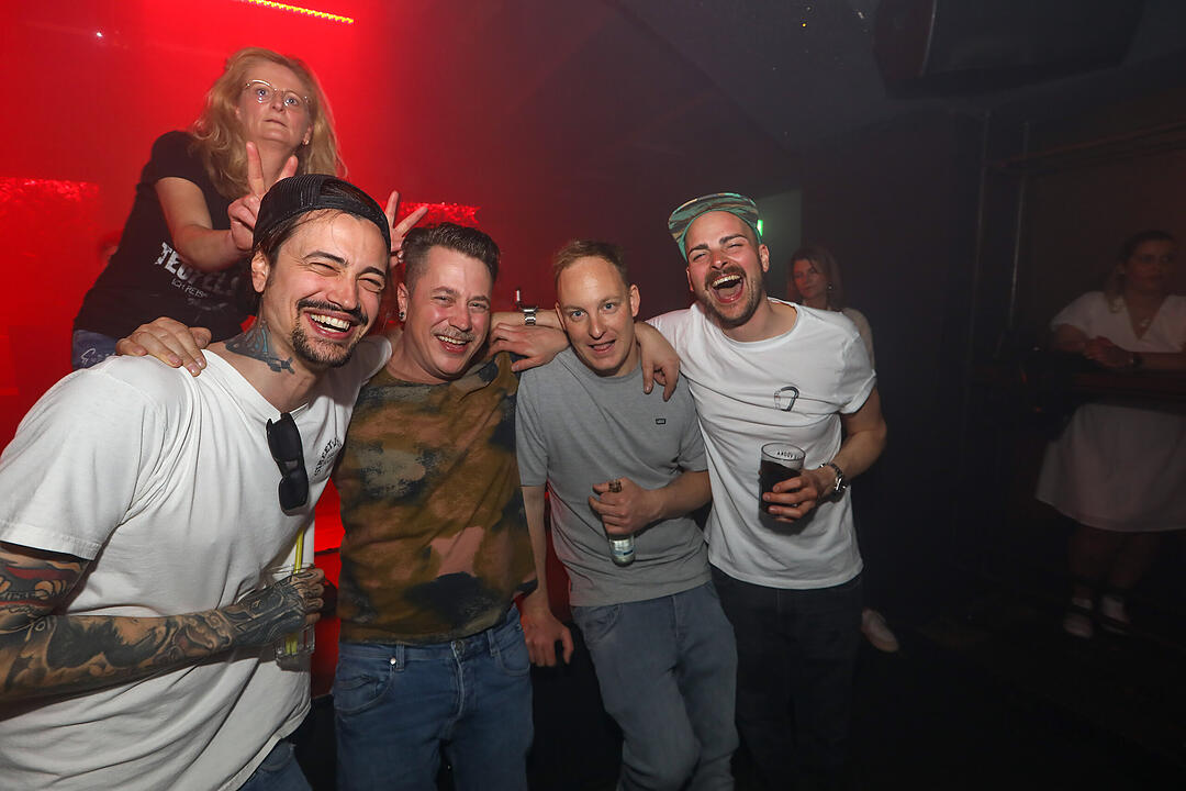 Mit DJ Andy, DJ Matze, DJ Dieter M Geis, DJ Franky