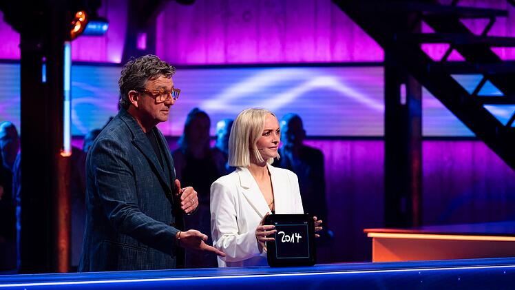 Hans Sigl und Janin Ullmann bilden ein Rateteam.