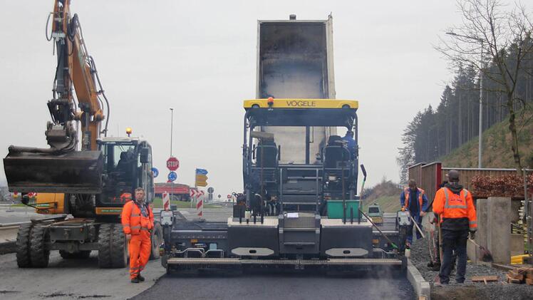 Blick auf die Baustelle Foto: Friedwald Schedel