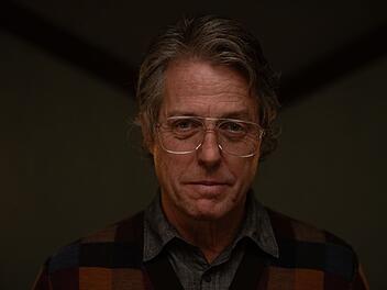 Hugh Grant in ungewohnt düsterer Rolle: In "Heretic" spielt der einstige Sonnyboy einen Psychopathen.
