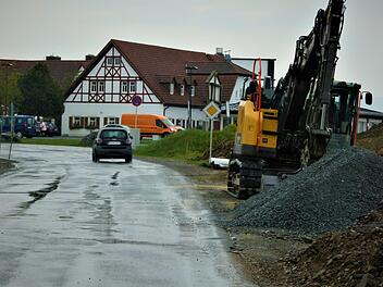 Für den Ausbau der Bernecker Straße (unser Bild) und der Bahnhofstraße schaffte der Gemeinderat mit der Änderung der Erschließungsbeitragssatzung die Voraussetzung dafür, einen Teil der Kosten auf die Anwohner umzulegen. Werner Reißaus