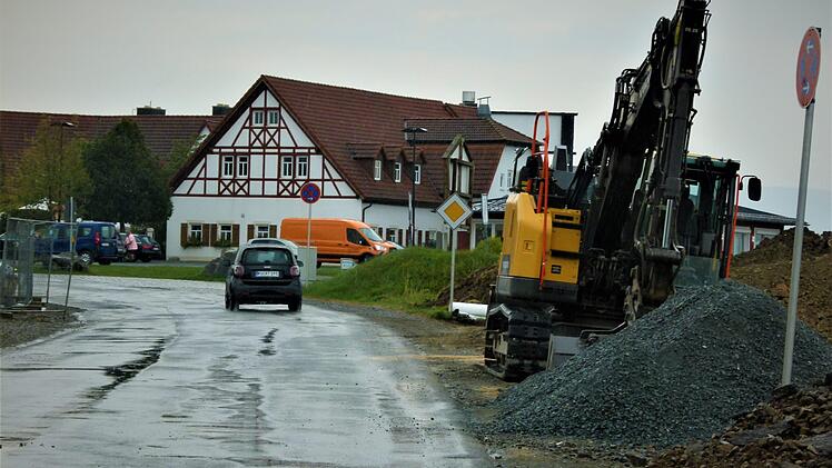 Für den Ausbau der Bernecker Straße (unser Bild) und der Bahnhofstraße schaffte der Gemeinderat mit der Änderung der Erschließungsbeitragssatzung die Voraussetzung dafür, einen Teil der Kosten auf die Anwohner umzulegen. Werner Reißaus