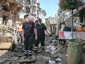 Insgesamt waren mehr als 1700 Johanniter in der Hochwasserregion im Einsatz.