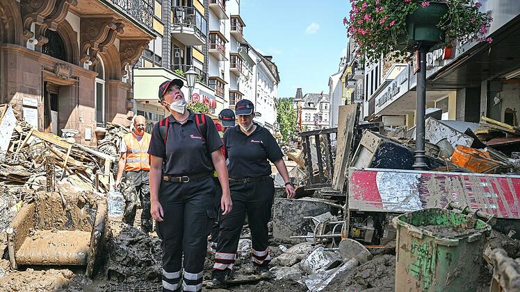 Insgesamt waren mehr als 1700 Johanniter in der Hochwasserregion im Einsatz.