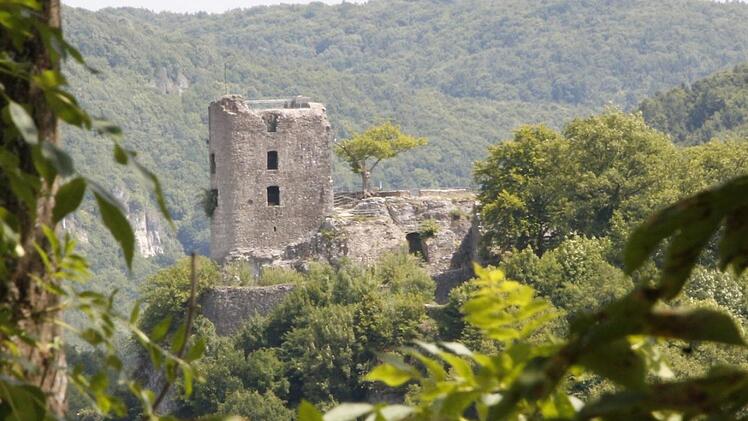 Die heutige Ruine Neideck war einst das Zentrum der Macht des Geschlechtes der Schlüsselberger.  Josef Hofbauer