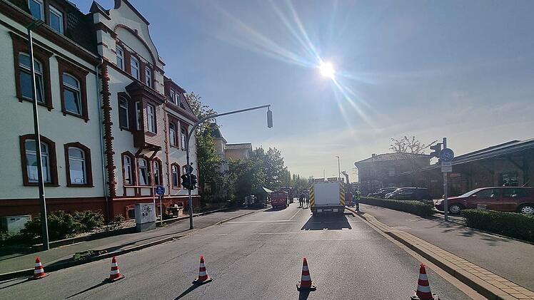 Brand in Lichtenfels - Explosion gefährdet Feuerwehrleute