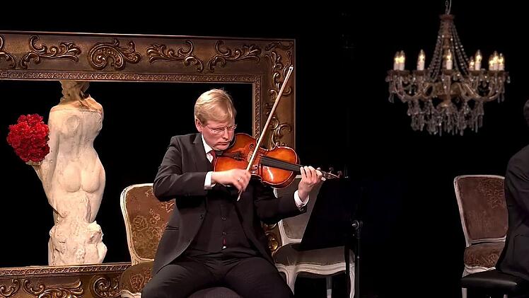 "Klassik am Sonntag" - Impressionen der vierten Episode in der Online-Konzertreihe des Landestheaters Coburg.