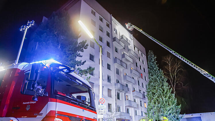 Erneutes Feuer in Erlanger Wohnhaus