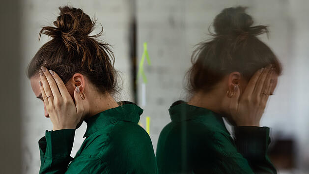 Kopfschmerzen, &uuml;berm&uuml;det, m&uuml;de, Migr&auml;ne, Depression