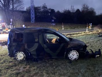 Mehrmals überschlagen: Riskantes Überholmanöver im Kreis Kulmbach