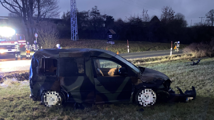 Mehrmals überschlagen: Riskantes Überholmanöver im Kreis Kulmbach