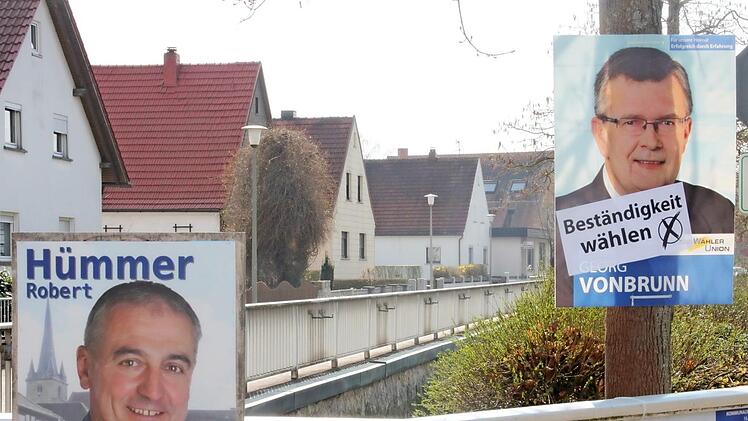 Am 15. März 2020 werden im Freistaat neue Bürgermeister, Landräte und Kommunalparlamente gewählt. Im Altenkunstadter Gemeinderat kündigten Vertreter mehrerer Parteien und Gruppierungen an, die Zahl der Wahlplakate zu reduzieren. Foto: Stephan Stöckel