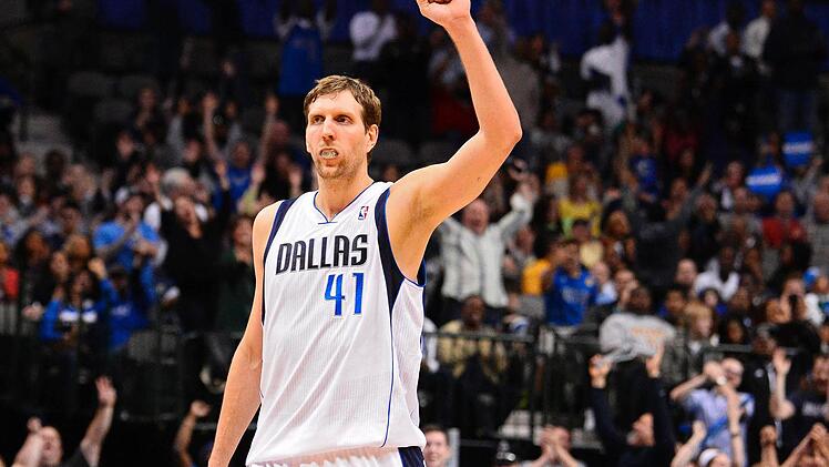Dirk Nowitzki führte auch am letzten Wochenende seine Dallas Mavericks zum Sieg. Foto: dpa