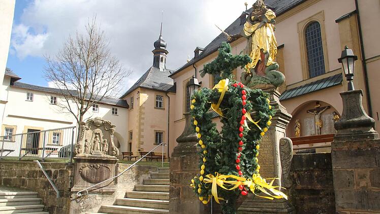 Der Aufgang zur Wallfahrtskirche   Foto: Sonja Adam