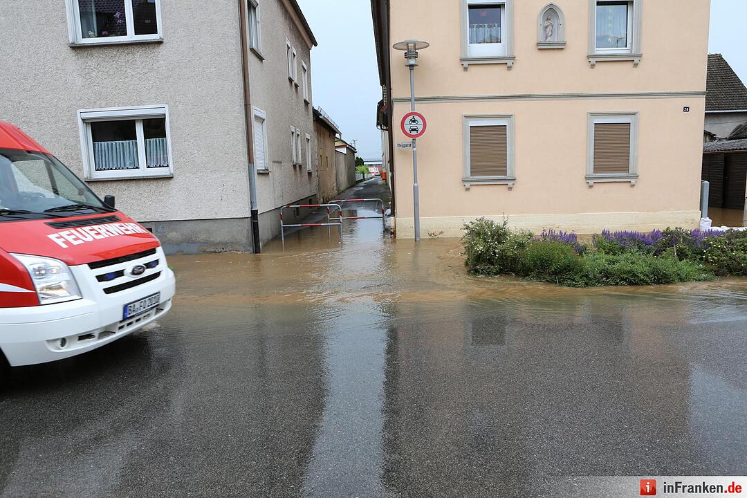 Hochwasser Landkreis Bamberg III - Oberhaid