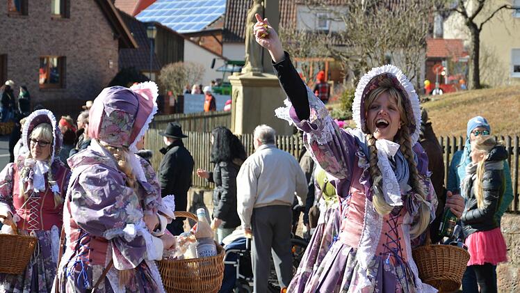 Faschingsumzug in Katzenbach und Lauter. Foto: Björn Hein