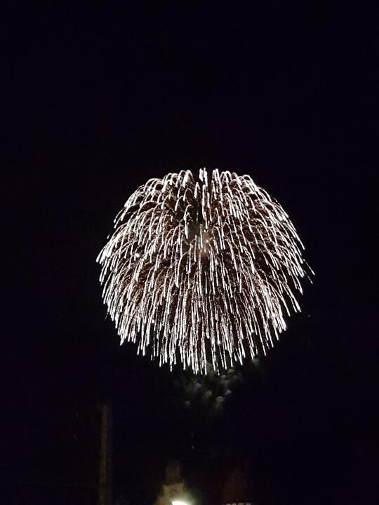 Brillantfeuerwerk zum Kronacher Freischießen