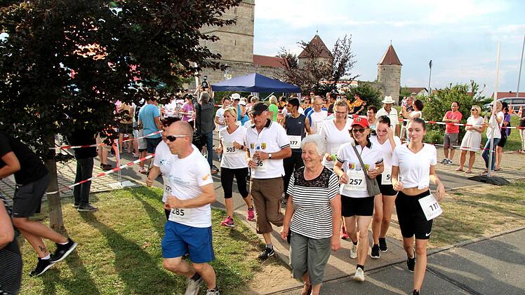 Impressionen vom Lauf    Foto: Richard Sänger
