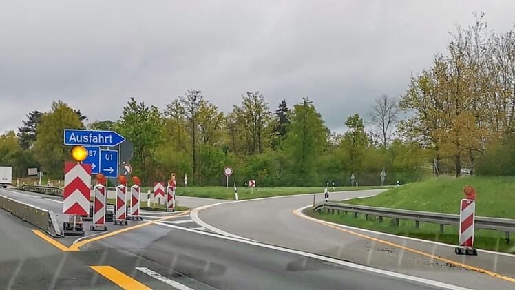 A7 im Kreis Bad Kissingen am Wochenende zwischenzeitlich gesperrt - das ist die Umleitung
