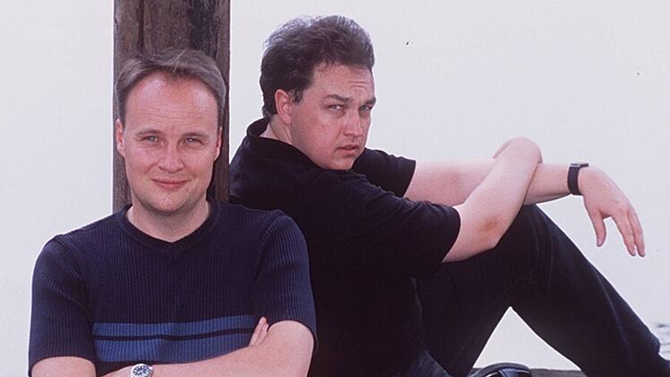 Oliver Welke (links) und Oliver Kalkofe kennen sich seit dem Studium.