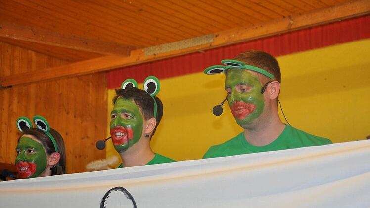 Die Quackfrösche.  Foto: Petra Heurich